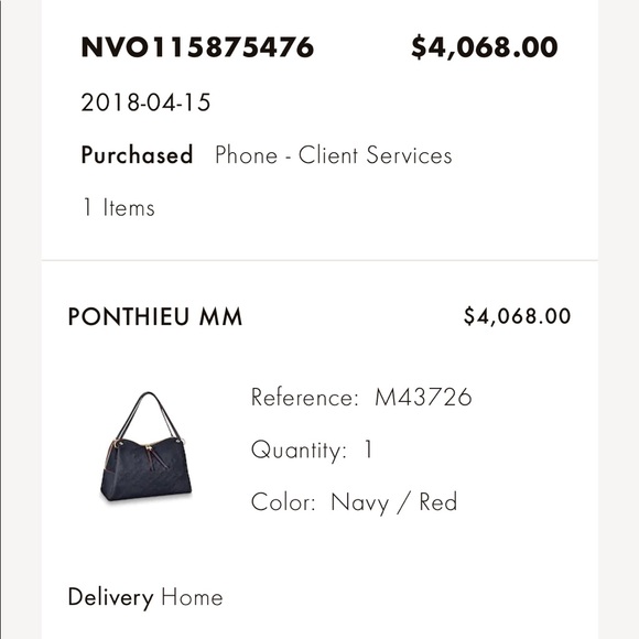 Louis Vuitton Ponthieu MM - Picture 4 of 8